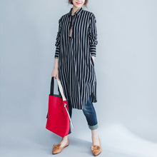 Load image into Gallery viewer, women clothing women shirts woven clothing maternity blouses pregnancy shirts one size stripe uropean clothing women&#39;s dresses