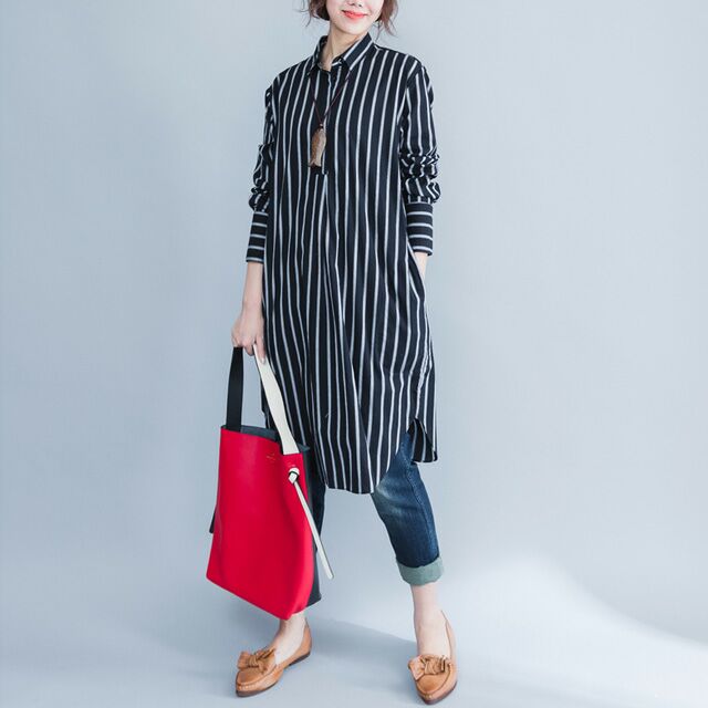 women clothing women shirts woven clothing maternity blouses pregnancy shirts one size stripe uropean clothing women's dresses