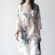 Load image into Gallery viewer, new summer women&#39;s blouses maternity shirts pregnancy blouses maternity clothing summer clothing print shirts 16475