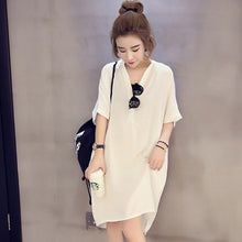 Load image into Gallery viewer, New summer women&#39;s  shirts  clothing  women&#39;s  blouses maternity summer clothing european  clothing women plus size clothing