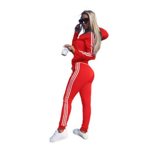 Women Set Top and Pants Women's Wear New Sports Suit 2piece