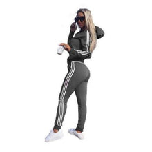 Load image into Gallery viewer, Women Set Top and Pants Women&#39;s Wear New Sports Suit 2piece