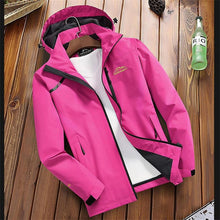 Load image into Gallery viewer, New Women&#39;s Spring Autumn Casual Jackets Outwear Breathable Windbreakers Women Waterproof Hooded Coats Female Overcoats Clothing