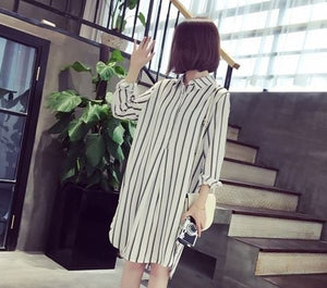 new spring/autumn women's shirts cotton and linen print maternity shirts prgnency autumn clothing maternity plus size  clothing