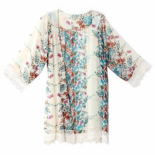 Load image into Gallery viewer, ENXI Female Blouse Plus Size Women&#39;s Cardigan Clothes For Pregnant Women Floral Shirts Tops For Maternity Femininas Clothing