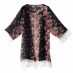 ENXI Female Blouse Plus Size Women's Cardigan Clothes For Pregnant Women Floral Shirts Tops For Maternity Femininas Clothing