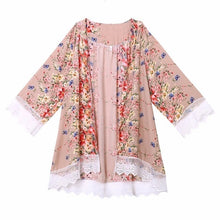 Load image into Gallery viewer, ENXI Female Blouse Plus Size Women&#39;s Cardigan Clothes For Pregnant Women Floral Shirts Tops For Maternity Femininas Clothing