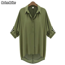 Load image into Gallery viewer, Ropa Mujer Womenswear Blouses Pregnant Women&#39;s Chiffon Shirt Plus Size Women Clothing Pregnant Fashion Women&#39;s Clothing
