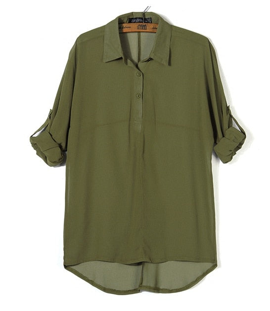 Ropa Mujer Womenswear Blouses Pregnant Women's Chiffon Shirt Plus Size Women Clothing Pregnant Fashion Women's Clothing