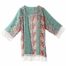 Load image into Gallery viewer, Female Blouse Plus Size Women&#39;s Cardigan Clothes For Pregnant Women Floral Shirts Tops For Maternity Femininas Clothing