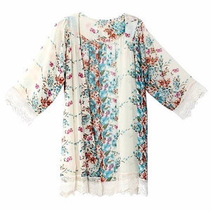 Female Blouse Plus Size Women's Cardigan Clothes For Pregnant Women Floral Shirts Tops For Maternity Femininas Clothing