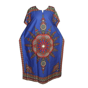 Dashikiage New Arrival Women's 100% Cotton African Print Dashiki Stunning elegant African Ladies Dress