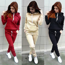 Load image into Gallery viewer, 2019 Autumn Casual 2 Pieces Suit Women Hoodies Tops Tracksuit Sweat Suit Women&#39;s Set