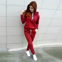 Load image into Gallery viewer, 2019 Autumn Casual 2 Pieces Suit Women Hoodies Tops Tracksuit Sweat Suit Women&#39;s Set