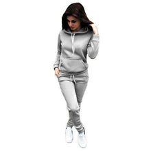 Load image into Gallery viewer, 2019 Autumn Casual 2 Pieces Suit Women Hoodies Tops Tracksuit Sweat Suit Women&#39;s Set